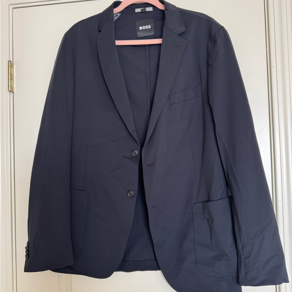 Boss Men's Dark Navy Blazer